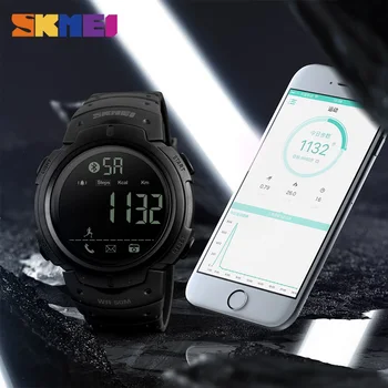 5pcs/veliko SKEMI Moda Smart Digitalni Watch Za Moške Bluetooth Elektronski ročno uro Nepremočljiva Relogio Masculino 1301