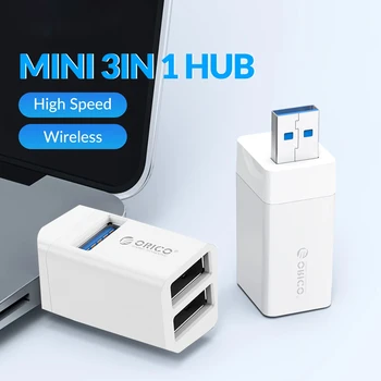 Mini 3 v 1 Zvezdišče USB Priključite v Razširitveno Design Tok Pogona Brezplačno Namestitev za Prenosni računalnik Prenosni RAČUNALNIK Pribor