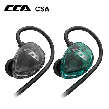 CCA CSA Dinamične Slušalke 3.5 mm, Mikrofon, Slušalke Čepkov