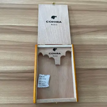 COHIBA Funkcionalne Humidor 6CTS Aluminija Cigar Cevnim Držalom Polje Tovarne Promot