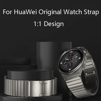 Uradni 1:1 iz Nerjavečega Jekla Watchband Za Huawei watch GT 2 46mm/ GT2 Pro/GT 2e/Magic Kovinski trak Šport Zapestnica 22 MM Zapestnica