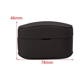 Trpežne Usnje Primeru Zajema Celotno Zaščitno Ohišje dodatna Oprema Kože Pokrovček za Sony WF-1000XM4 Čepkov Polnjenje Primeru