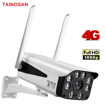 3G 4G Kartice SIM Varnostne Kamere CCTV 1080P HD WIFI IP Kamera Zunanja Nepremočljiva P2P ir Nočno Vizijo Bullet Nadzor
