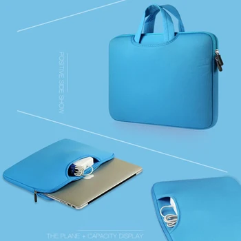 2021 Laptop Vrečko za Shranjevanje Rokav Primeru 11 13 14 15 15.6 inch Zaščitna Torba HP torbico Za Macbook Air ASUS Acer Dell Lenovo