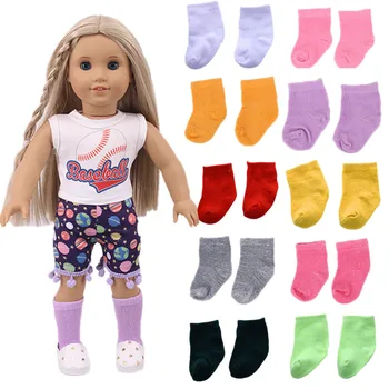 Promocija! Lutka Nogavice Fit 18 inch American43CM Rodi Novo Rojen Baby Doll Oblačila Dodatki Nenuco Ropa Generacije Dekle Igrače