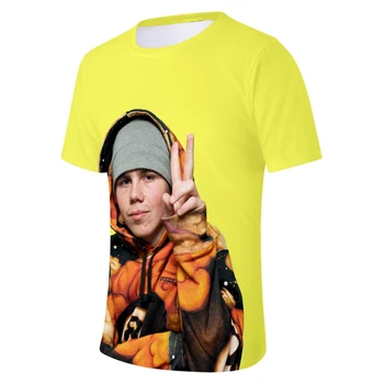 2021 Rapper Fant Laroi 3D Tiskanih Majica s kratkimi rokavi Moški/Ženske Poletje Moda Harajuku Priložnostne Hip-hop-O-Neck Majica Kratek Rokav