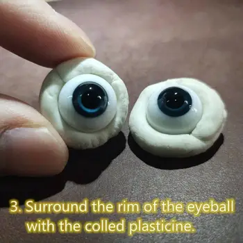 [wamami] 14 mm Modre Steklene Oči Zrkla BJD Lutka Dollfie Prerojena, zaradi Česar Obrti
