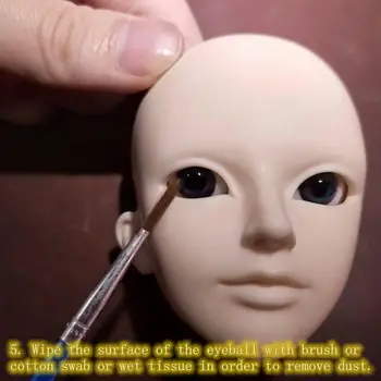 [wamami] 14 mm Modre Steklene Oči Zrkla BJD Lutka Dollfie Prerojena, zaradi Česar Obrti