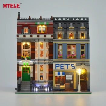 MTELE LED Luči Komplet Za 10218 Pet Shop Supermarket (NE Vključuje Model)