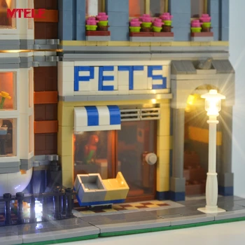 MTELE LED Luči Komplet Za 10218 Pet Shop Supermarket (NE Vključuje Model)