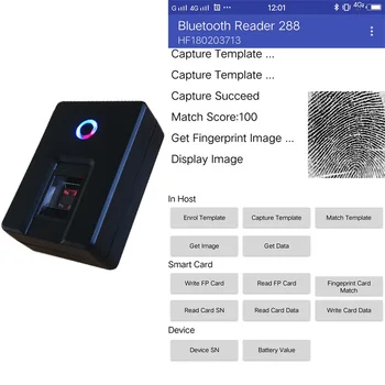 Nove Digitalne Smart Bluetooth bralnik Prstnih Odtisov Podporo Windows, Android, IOS Linux 5V USB Biometrični Čitalnik Prstnih odtisov