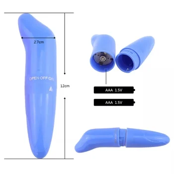 1 Hitrost Bullet Vibrator, Dildo Vibratorji AV Palico G-spot Klitoris Stimulator Mini Sex Igrače za Ženske Maturbator Izdelke, povezane s spolnostjo