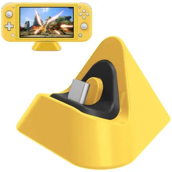 Za Nintendo Switch/Stikalo Lite Polnjenje Mini Dock Stojalo Univerzalni Tip-C Polnilnik Konzole Imetnika