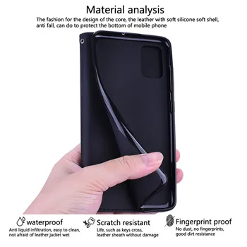 Za Samsung Galaxy J4 Plus 2018 Primeru Zajema Usnja Flip Case Za Samsung J4 J 4 2018 Coque Poslovnih Denarnice Magnetni Primeru Telefon