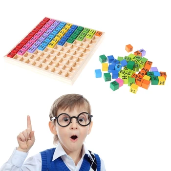 Lesene Naboja Tabela Zgodnje Poučevanje Puzzle Otroke, Izobraževalne Otrok Igrača