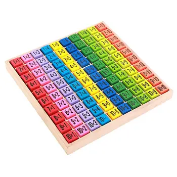 Lesene Naboja Tabela Zgodnje Poučevanje Puzzle Otroke, Izobraževalne Otrok Igrača
