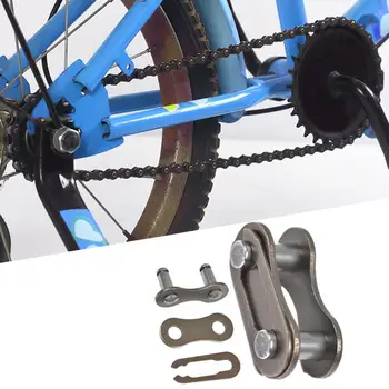 10Pcs Izposoja Kolesarske Verige Lock Priključek Enotno Hitrost Master Link Skupnih Delov kolesarske opreme