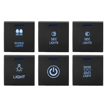Vroče Prodaje Dash Pritisni Gumb Stikalo za LED Luči Za Toyota Prado 150 RAV4 Altis 2018+ Visoka Kakovost