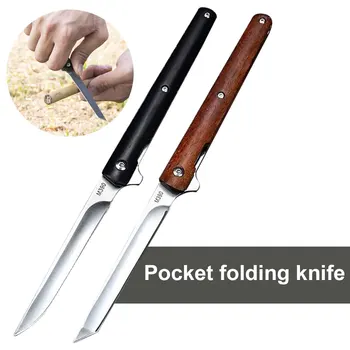 M390 Prostem Oster Lovski Nož Večnamensko Taktično Folding Nož Prenosni Žepni Nož + Usnjena Torbica
