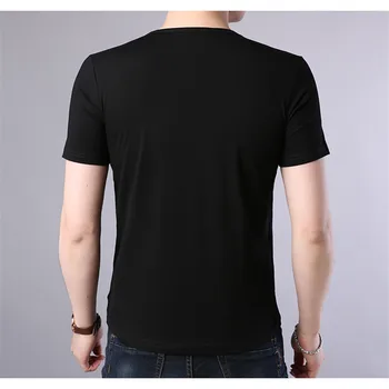 B1005-Kratka sleeved majica s kratkimi rokavi moški 1 poletnih nov trend korejska različica bombaž pomlad moške krog vratu pol-sleeved oblačila