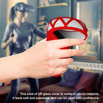 VR Krmilnik Grip Ročaj Kritje Kritje za Oculus Quest2 Zaščitna Primeru šuko Par Silikona Kože za Oculus Prizadevanje, Vroče Prodaje
