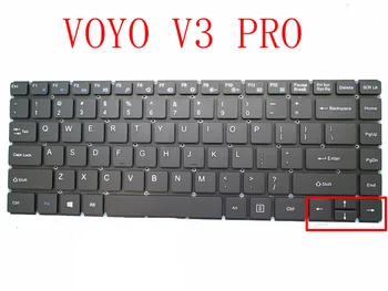 Laptop Tipkovnici Za VOYO Vbook V3 V3 Pro A3 JM-290 NAS(K679) YJ-592 PONOS-K2632 MB300-2009 ZDA zda Black Brez Okvirja