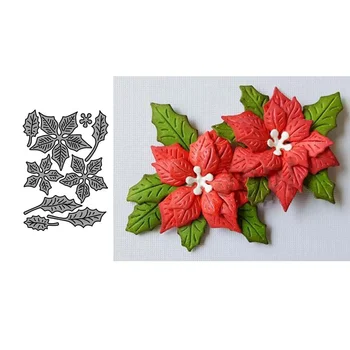 Crazyclown Maple Leaf Cvet Rezanje Kovin Matrice Reliefi Scrapbooking Matrica Obrti Cut Umre za DIY Kartico Obrti Ročno