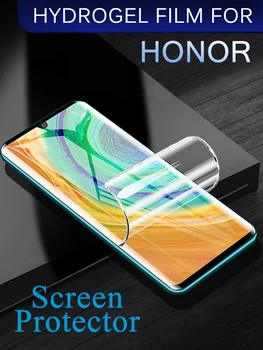 Za Čast 8X 9X Mehko Hydrogel Film Za Huawei Honor 9i 10i 20i 30s Lite Zaslon Patron, Za Čast X10 Pro Max 6X celozaslonskem načinu