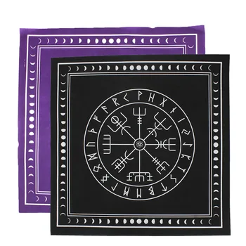49x49cm Tarot Prtom Oltar Tarot Flanel Krpo različnih stilov Dvanajst ozvezdij astrološki tarot krpo