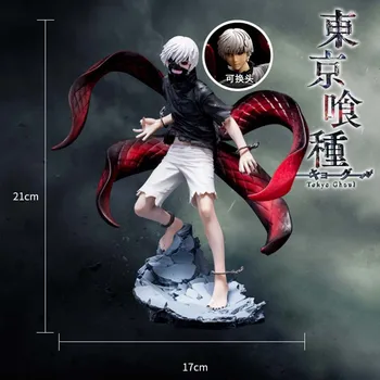 Anime Tokyo Ghoul Prebuditi Kaneki Ken PVC Dejanje Slika Anime Slika Big Deluxe Odličen Model Igrače Lutka Darilo