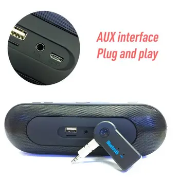 4.0 Bluetooth Audio Sprejemnik Oddajnik Mini Stereo Bluetooth, AUX, USB, 3.5 mm Jack Za TV PC Slušalke, Komplet Brezžični Adapter