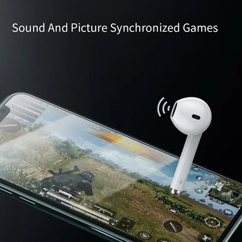 YOUPIN W04 Pro TWS Brezžične Slušalke Športne Brezžične Slušalke Stereo Bluetooth, združljiva 5.0 S Polnjenjem Polje Za Pametne Telefone