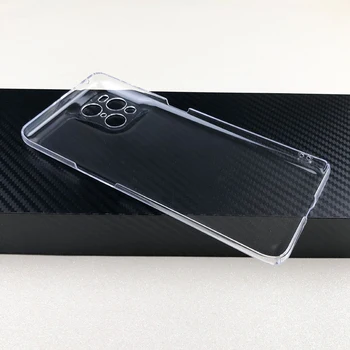 Za Oppo Najdi X3 FindX3 Pro Neo Lite Sijajni Snap Telefon Primeru Kristalno Nevidno Težko PC Polno Kritje Jasno Fotoaparat Zaščito Lupine Nazaj