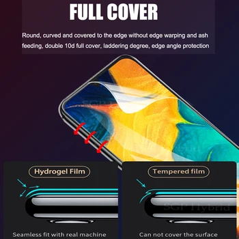 3in1 Nazaj+Sprednji Hydrogel Film Objektiv Steklo Za Samsung Galaxy A30s A30 s Zaščitnik Zaslon Na Sumsung 30 S 30-IH Polno Kritje Film
