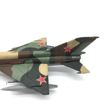 Kovinski 1/72 MIG-21 ZSSR Borec Diecast Letalo Model