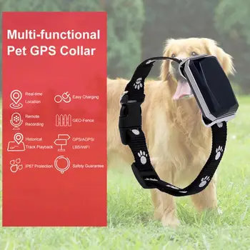 Nov Prihod IP67 Nepremočljiva Pet Ovratnik a-gps GSM Wifi LBS Mini Lučka GPS Tracker za hišne živali, Psi, Mačke, Govedo, Ovce Sledenje Lokator