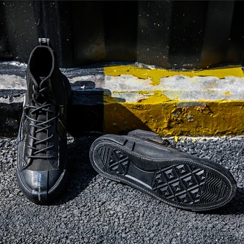 Poletje Moških Priložnostne Čevlji Blagovne Znamke Visoko Top Platno Čevlji Sapato Design Copati Moški Zapatillas 2021 Dropshipping Dihanje Ravno Čevelj