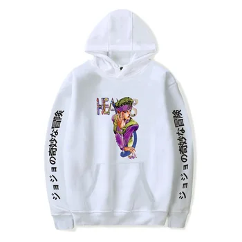 Anime JoJo Bizarna Avantura Moški/Womens hoodies Harajuku Fantje/Dekleta Majica Ulične Hip Hop Hoodie Smešno zimska Oblačila