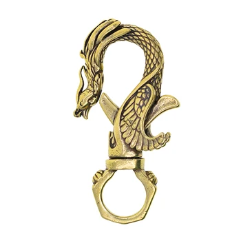 Medenina Vrtljivi Lbster Key Ring Zaponko 58 x 30 mm Nakit, Izdelava Keychain Obroči