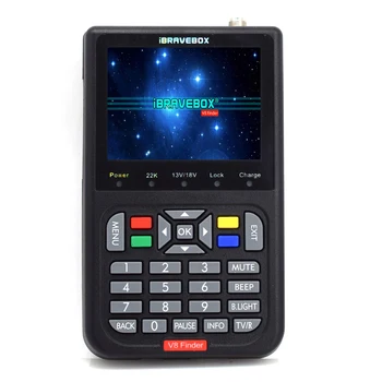 IBRAVEBOX V8 Finder Digitalni Satelitski Finder 3,5-palčni LCD Sat Finder Digitalni Satelitski Signal Finder Meter Sat Meter