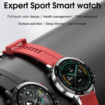 L16 Pametno Gledati Moške EKG PPG IP68 Vodotesen Smartwatch Je 1,3-Palčni 360 360 Full Screen Fitnes Športna Watchs