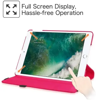 NOVO Za iPad Zraka 4 leta 2020 8. Gen 10.2 Primeru Zajema 360 Stopinjsko Vrtljivo Stojalo Magnet Cover za iPad 2020 Primeru iPad 8 10.2