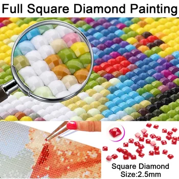 Doma Dekoracijo Mount Fuji Diamond Slikarstvo Mozaik Sakura Češnja Gorski Kvadratnih Okrasnih 3D Navzkrižno Šiv Diamond Vezenje