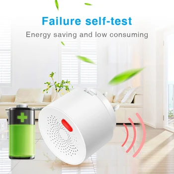 NOVO Tuya Smart WiFi PLIN (UNP), za Leak Senzor Alarm Požarne Varnosti Detektor Nadzor Varnosti Pametni Dom Uhajanje Senzor Samodejno Opozorilo
