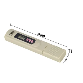 Ročni TDS Digitalni Vode Tester Vode Plemenitih Test Pero Kakovosti Vode za Analizo Meter Vode Čistosti Preverite 0-9999 Ppm Merjenje