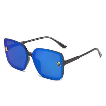 Otroci Polarizirana Kvadratnih sončna Očala Otrok Preveliko Retro UV400 Otroška Očala Punk Očala Odtenki Očala Fant Dekle