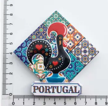 Portugalska Petelin Lizbonske Tramvaj Kitaro, Hladilnik Magneti Potovanja Spominkov Hladilnik Nalepke Darilo Doma Odlikovanja