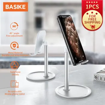 BASIKE Desk Univerzalni Mobilni Telefon, Držalo, Stojalo Za iPhone Xiaomi Nastavljivo Kovinsko Namizje Tabela Tablet Držalo, Stojalo Za iPad