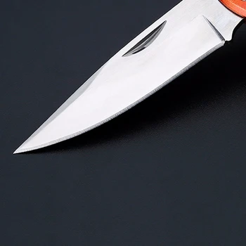 Folding Nož Prenosni Večnamenski orodje, Žep samoobrambe Preživetje Taktično Nož za Sadje Rezalnik Kampiranje Keychain Noži na Prostem