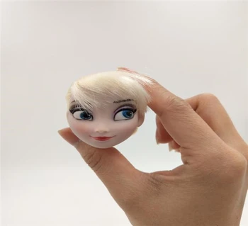 2pcs/veliko Srčkan Redkih Princesa Lutka Glavo Make Up Doll Glavo DIY Igrače Dekle Darilo za Rojstni dan Zbiranja